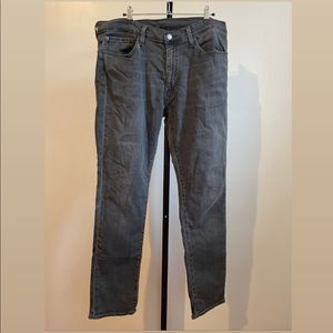 Men’s Washed Black Demin